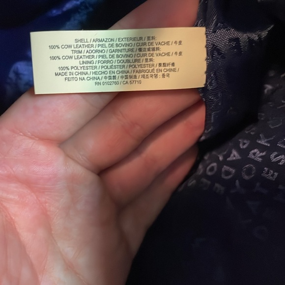 Navy and white Kate Spade purse - Picture 6 of 6